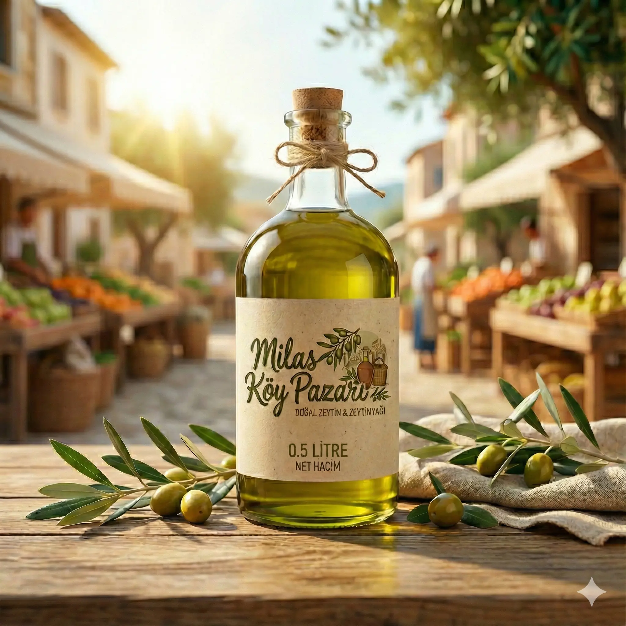 0.5 Litre Zeytinyağı